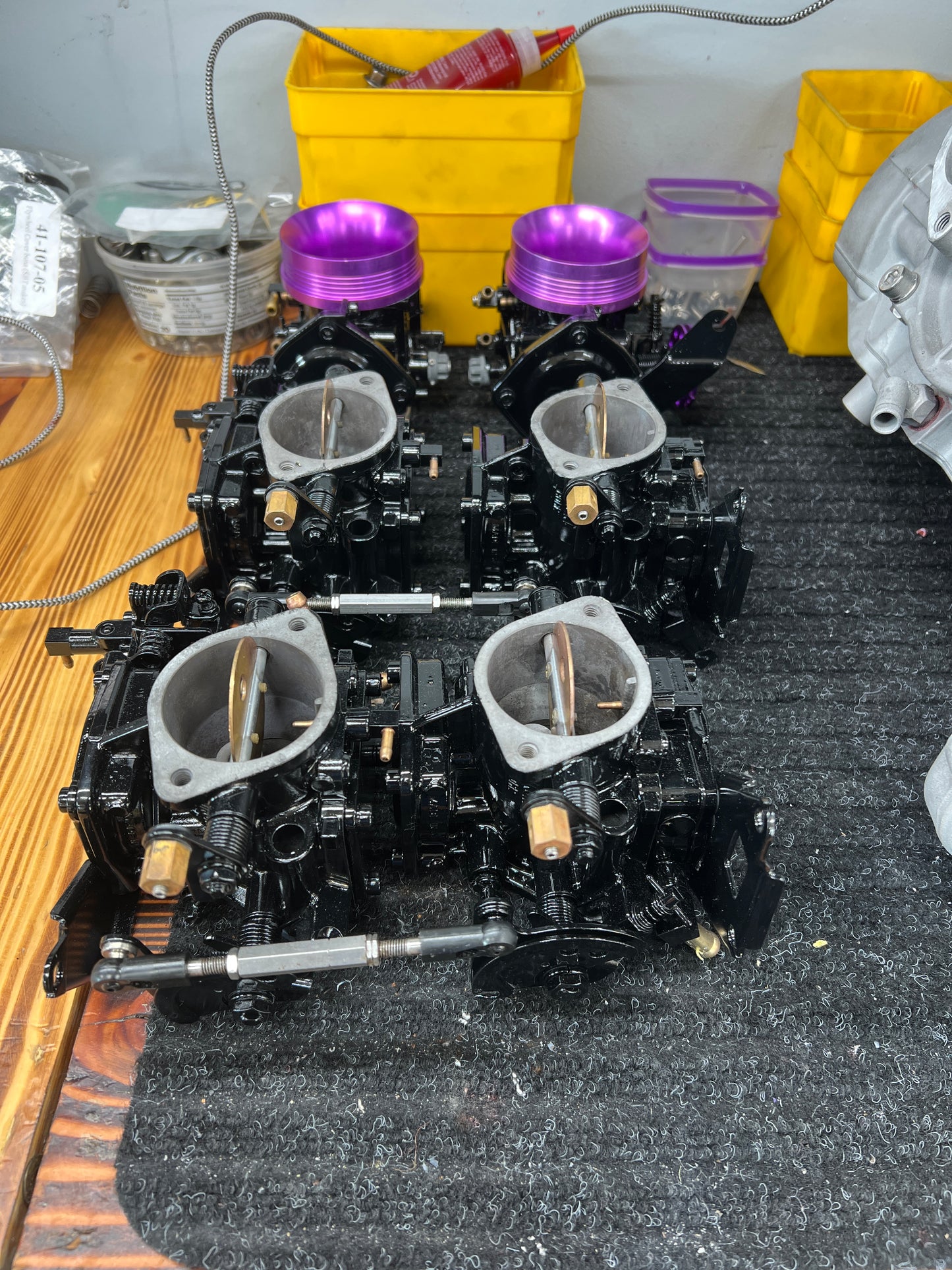 717 and 787 Dual Carburetor Rebuild Service